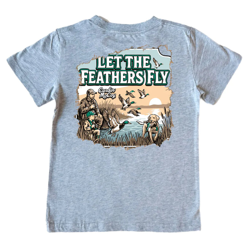 Cardin McCoy - Let Feathers Fly Youth Short Sleeve Tee