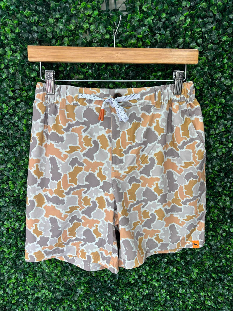 Simply Southern - Men's Gray Camo Shorts