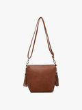 Jen & Co- Dylan Crossbody In Brown