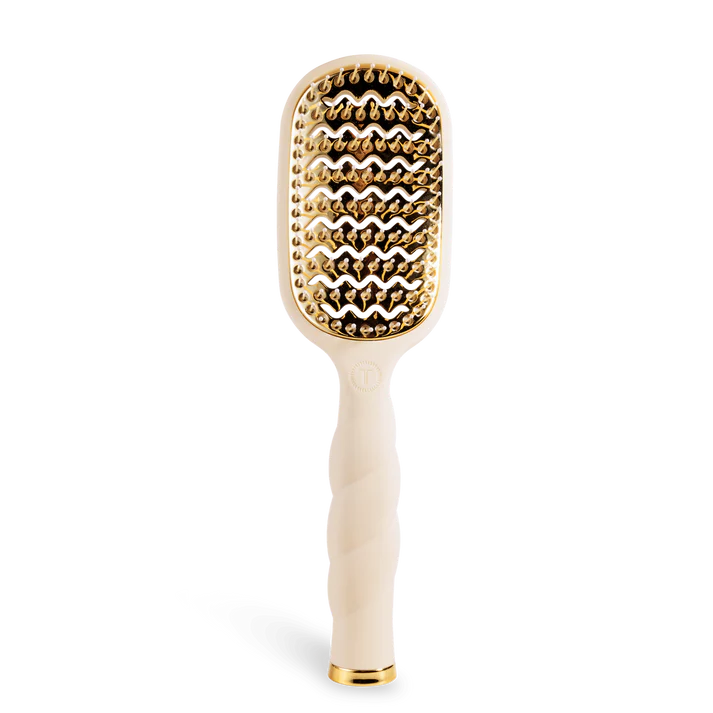 Teleties  - Vented Hairbrush - Tan